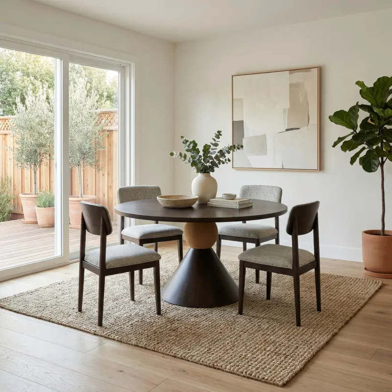 Briarcrest 5 Piece Round Ped Table Set
