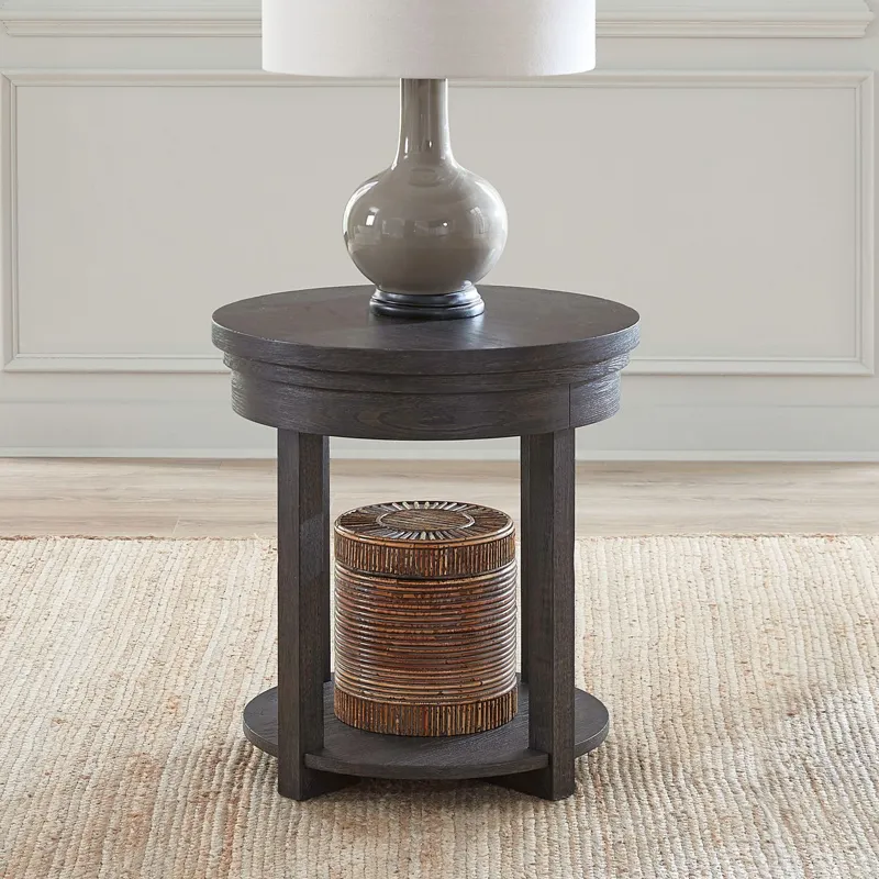 Weston Round End Table