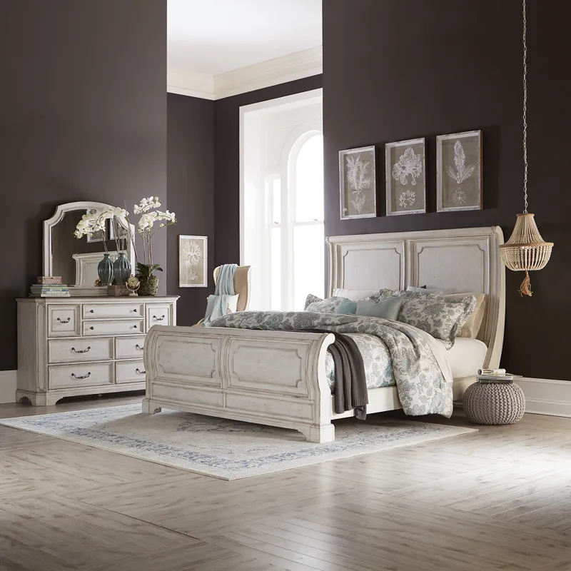 King Sleigh Bed