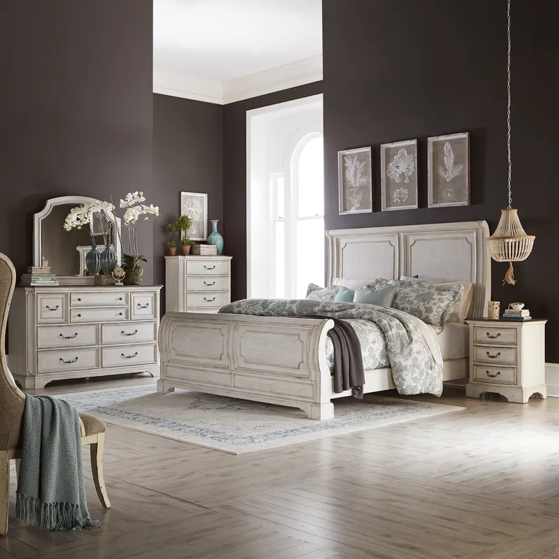Queen Sleigh Bed