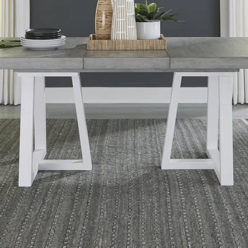 Palmetto Heights Double Pedestal Table Base