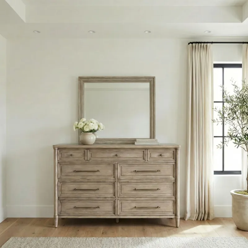 Rochelle Park Dresser & Mirror
