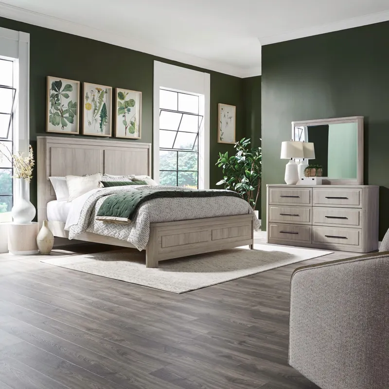 Modern Play Queen Panel Bed