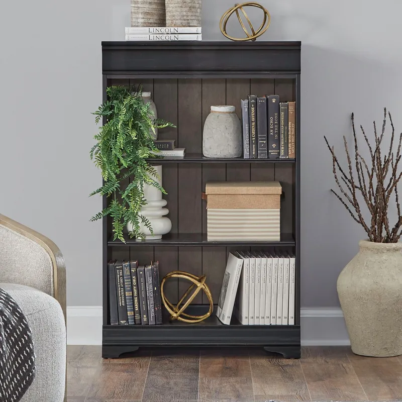 Meritage Stepped Bookcase Wall