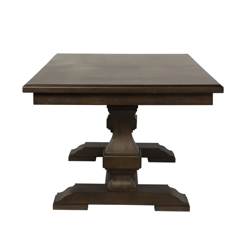 5 Piece Double Pedestal Table Set