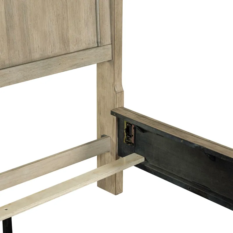 Rustic Traditions King California Sleigh Bed