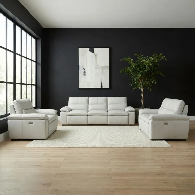 Angelo Sofa w/ Loveseat & Recliner