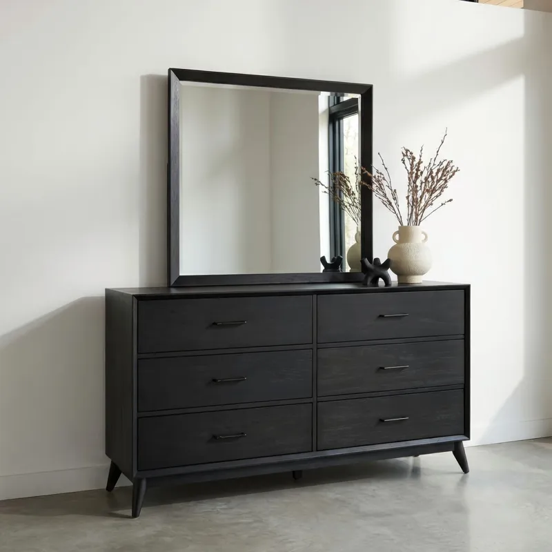 Century Modern Dresser & Mirror