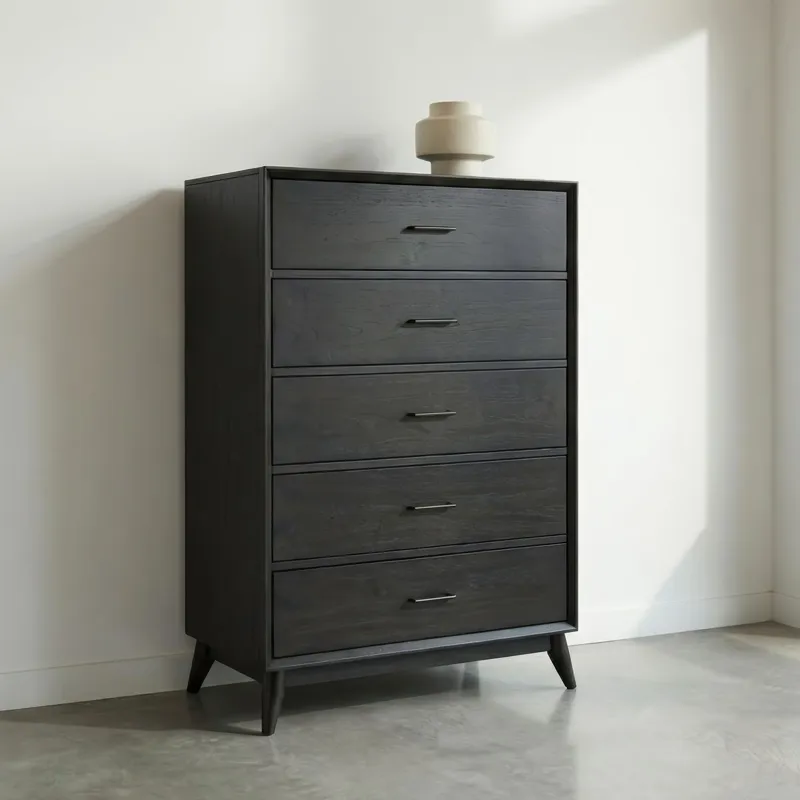 Century Modern 5 Drawer Chest