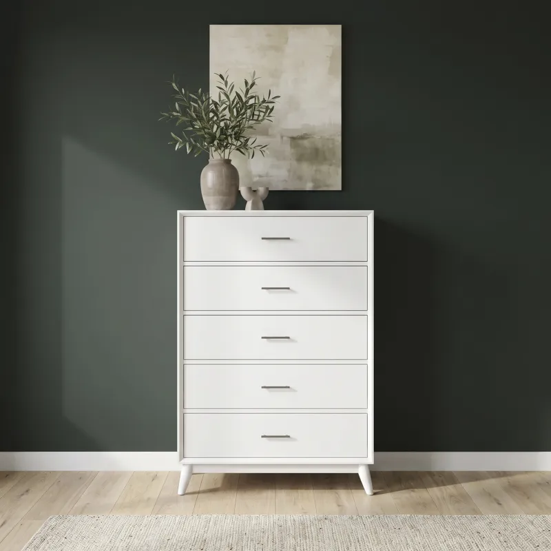 Century Modern 5 Drawer Chest