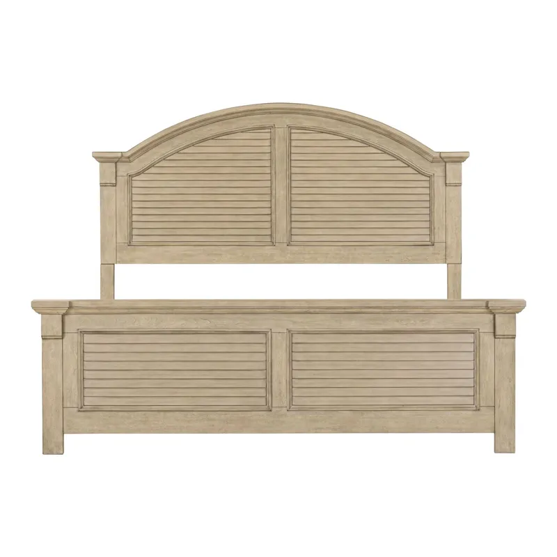Summer House King Panel Bed