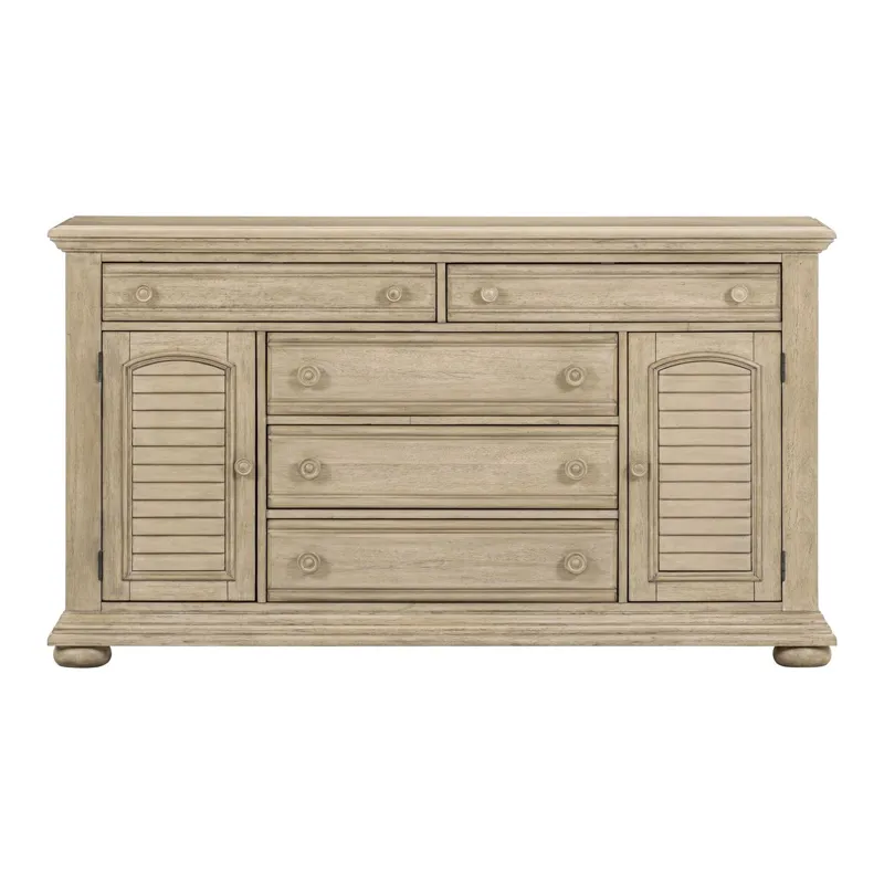 Summer House 2 Door 5 Drawer Dresser