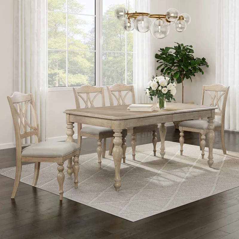 Summer House 5 Piece Rectangular Table Set