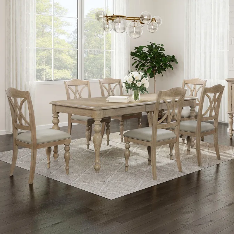 Summer House 7 Piece Rectangular Table Set