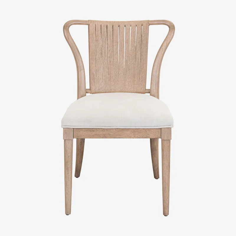 Sheridan Pointe Shaped Corded Back Side Chair (RTA)