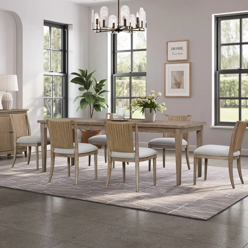 Sheridan Pointe 7 Piece Rectangular Table Set