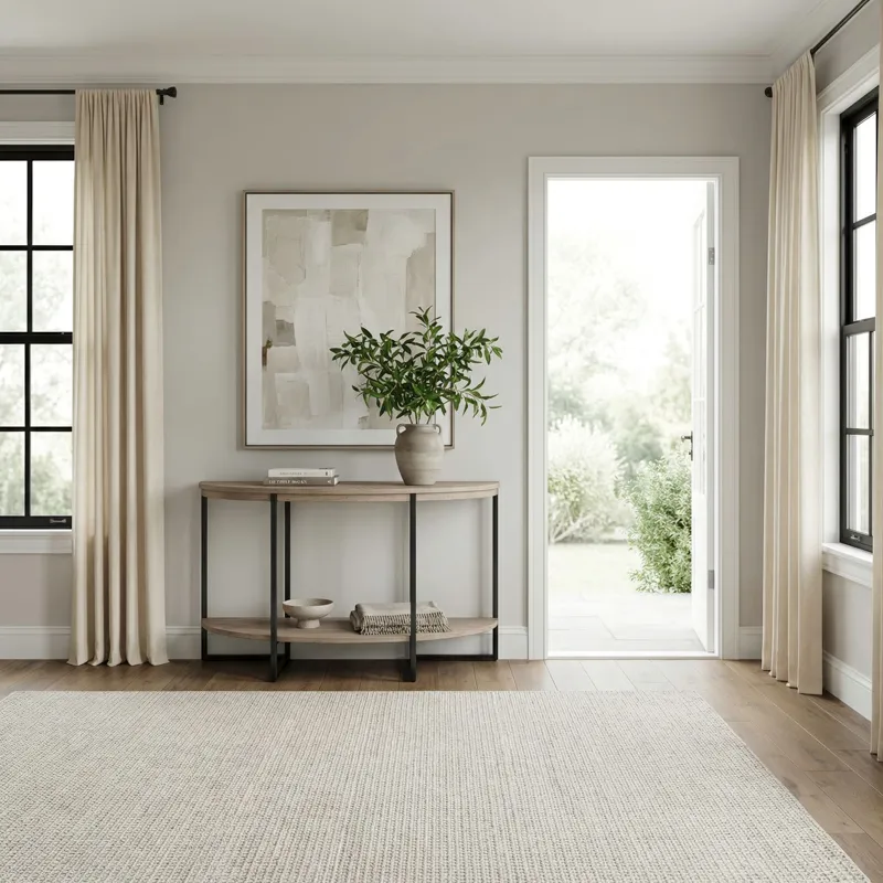 Paran Place Demilune Sofa Table