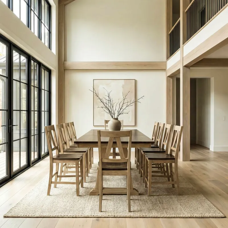 Lindsey Farm 11 Piece Counter Height Table Set