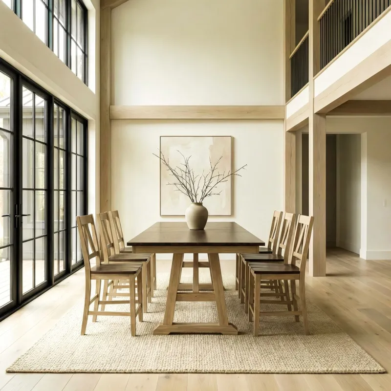 Lindsey Farm 7 Piece Counter Height Table Set