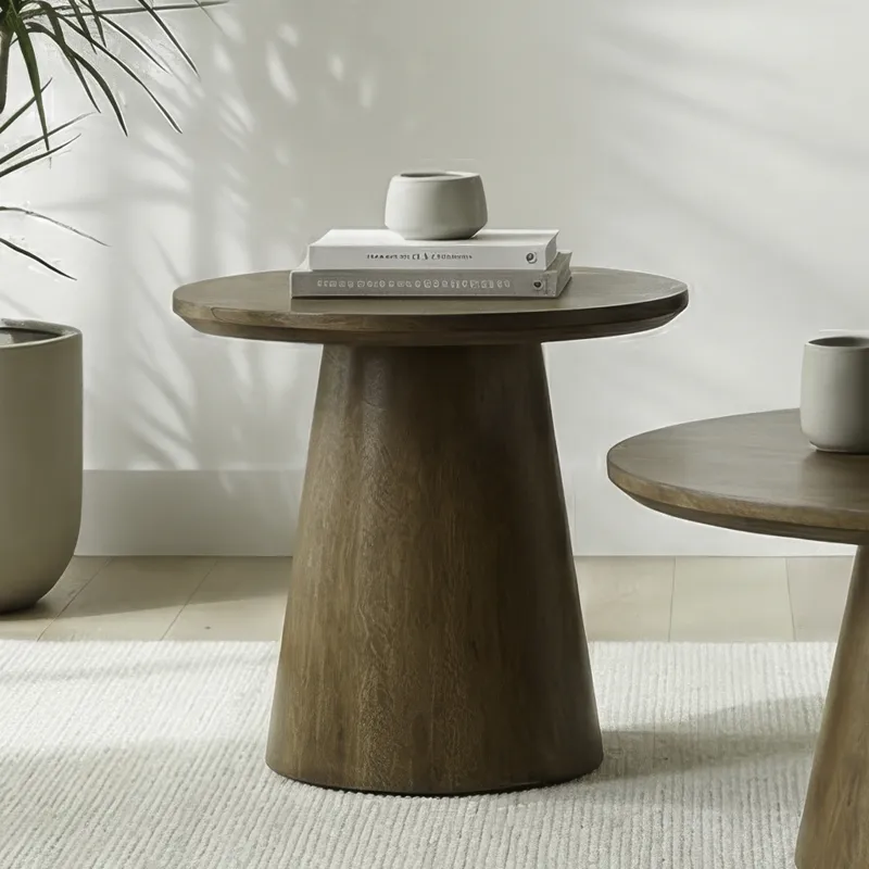 Radius Round End Table