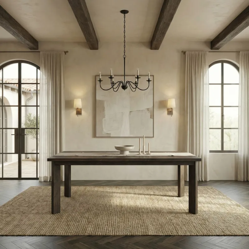 Stillwater Rectangular Leg Table