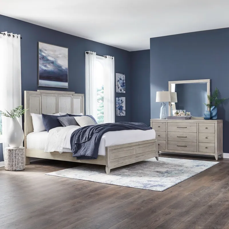 New Haven King Panel Bed
