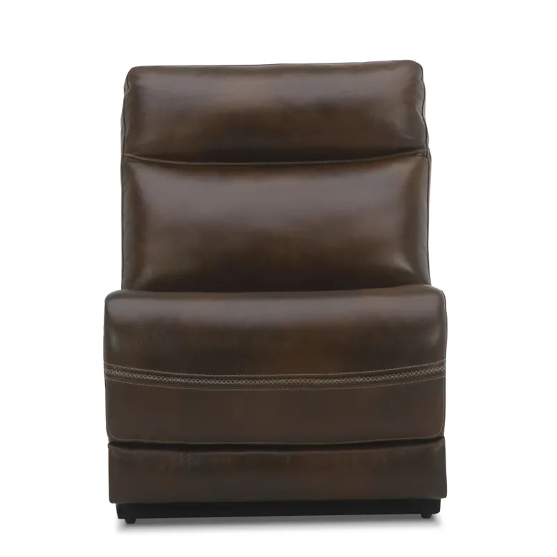 Blair Armless Chair - Cognac