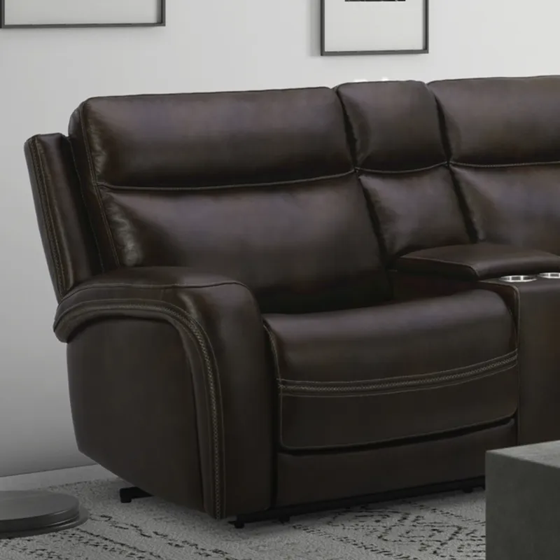 Blair L Arm Recliner P2 & ZG - Cognac