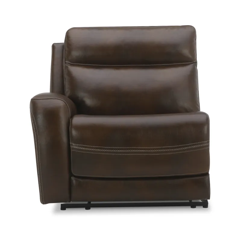 Blair L Arm Recliner P2 & ZG - Cognac