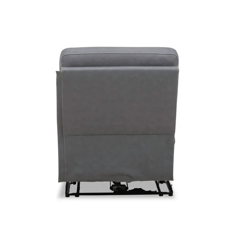 Cooper Armless Recliner P3 & ZG - Blue Gray