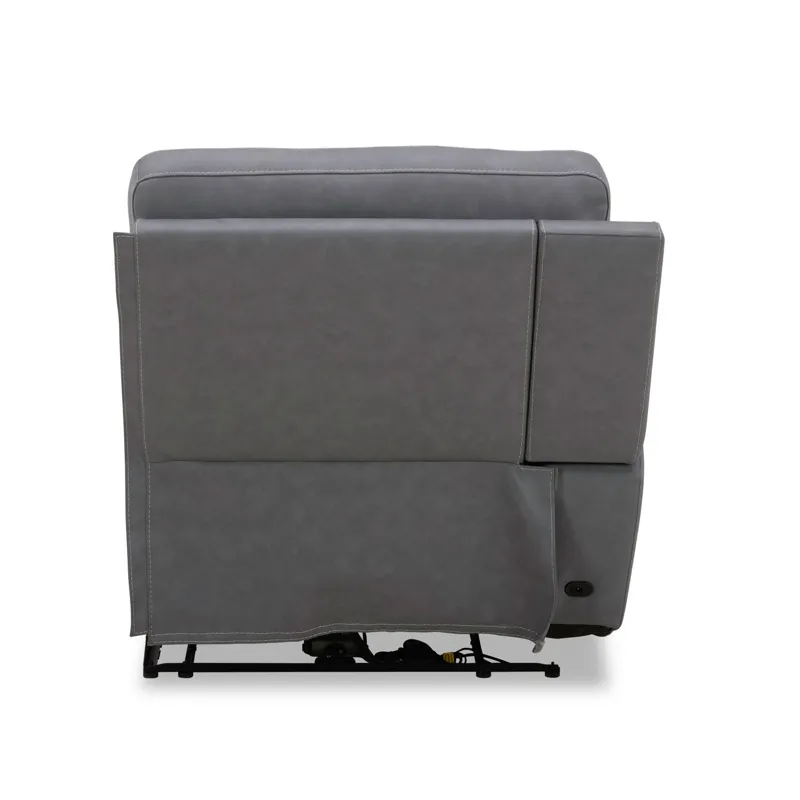 Cooper L Arm Recliner P3 & ZG - Blue Gray