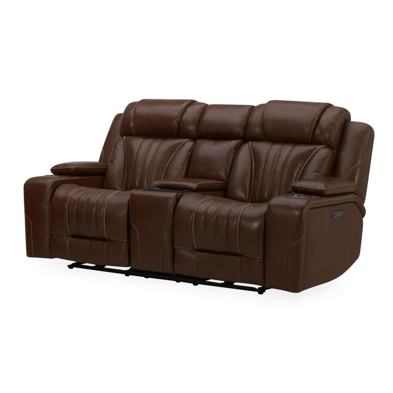 Caswell Loveseat w/ Console P2 &amp; ZG
