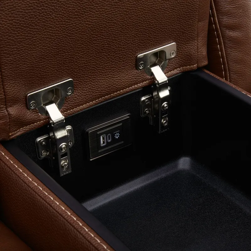 Caswell Loveseat w/ Console P2 &amp; ZG