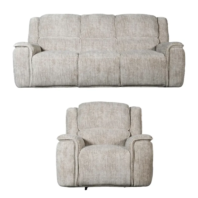 Clayton Sofa & Recliner