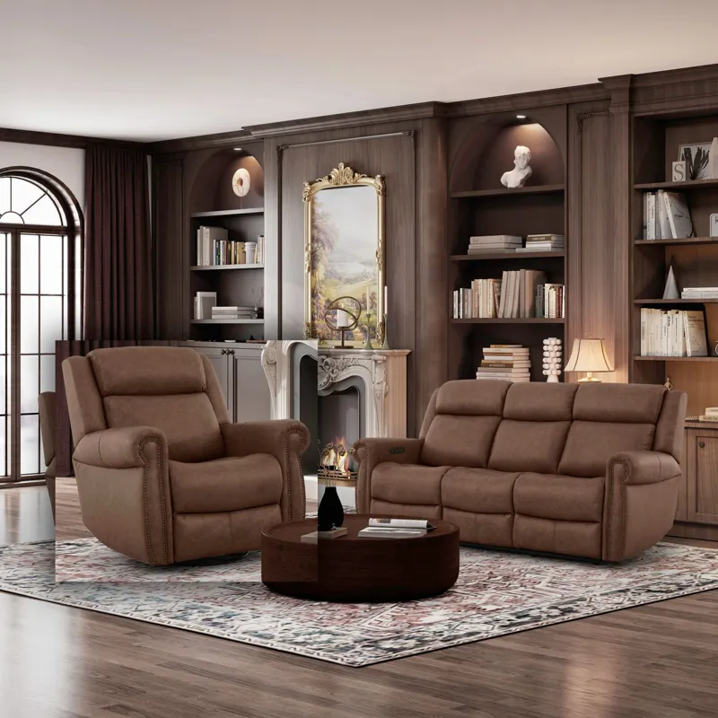 Carlton Sofa & Recliner