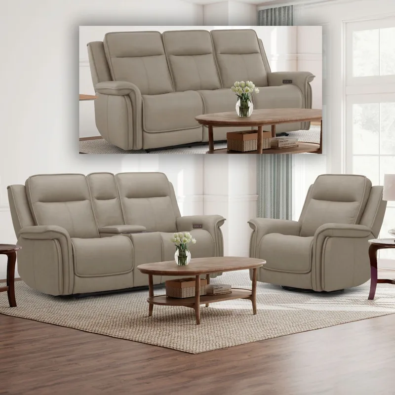 Cora Sofa w/ Loveseat & Recliner