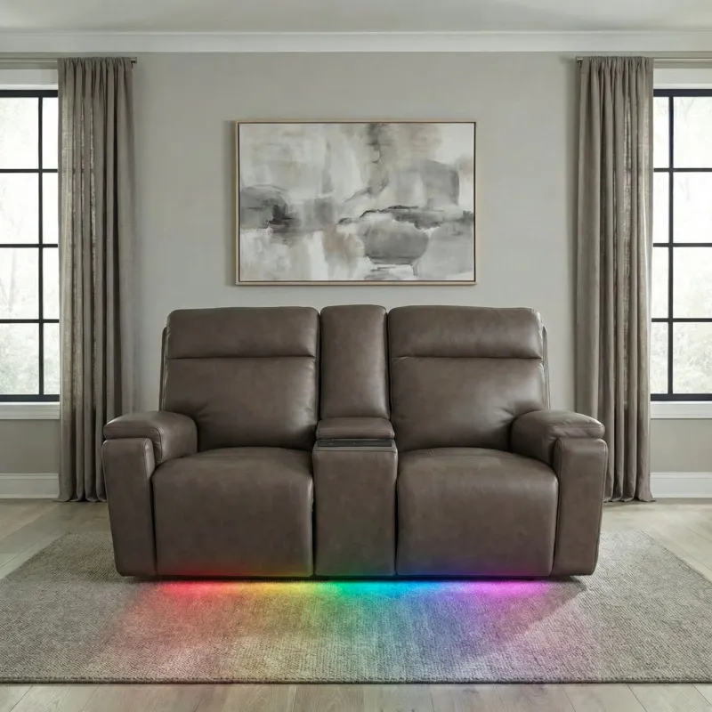 Cyrus Loveseat w/ Console P3 & ZG