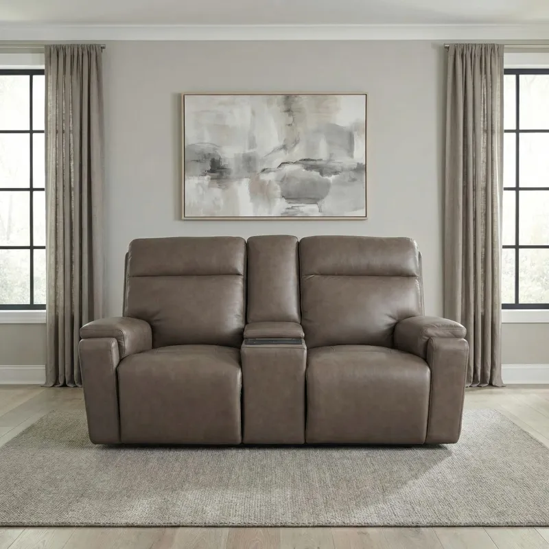 Cyrus Loveseat w/ Console P3 & ZG