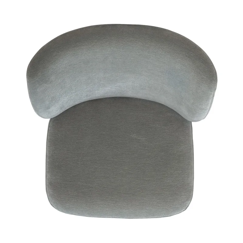 Accent Dining Chair w/ Casters - Sapphire