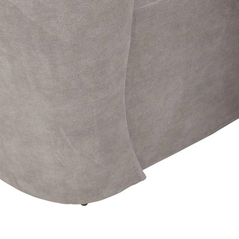 Accent Dining Chair w/ Casters - Sapphire