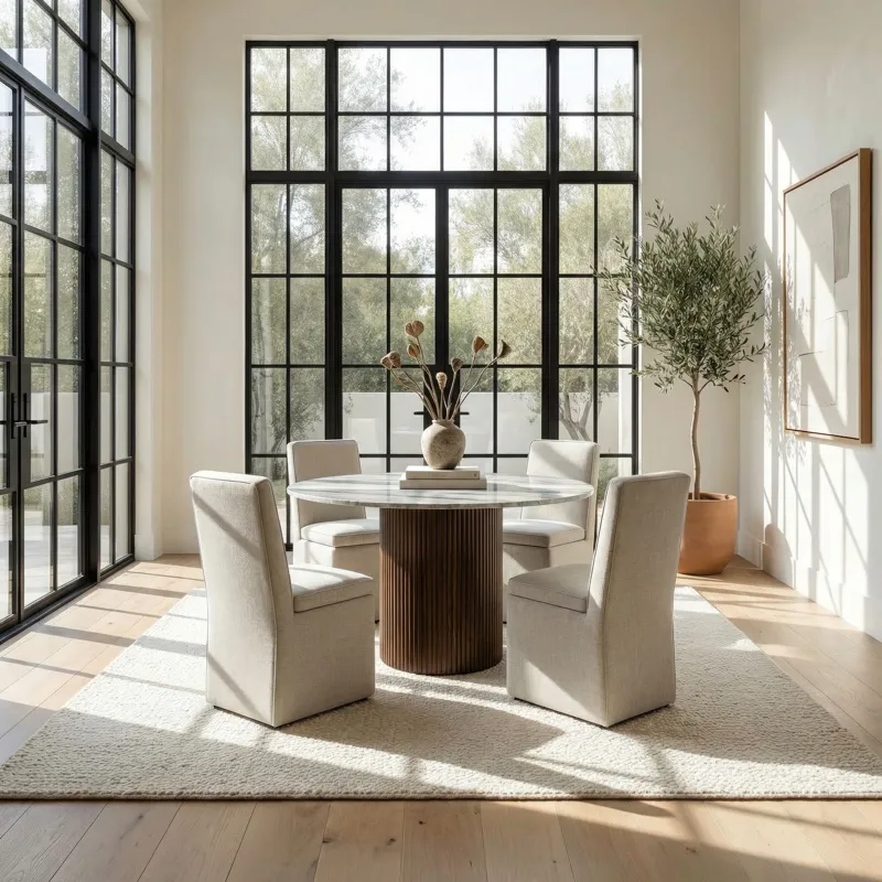 Accent Dining Accent Storage Dining Chair w/ Casters