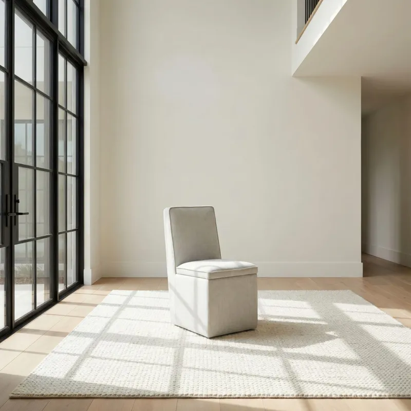 Accent Dining Accent Storage Dining Chair w/ Casters