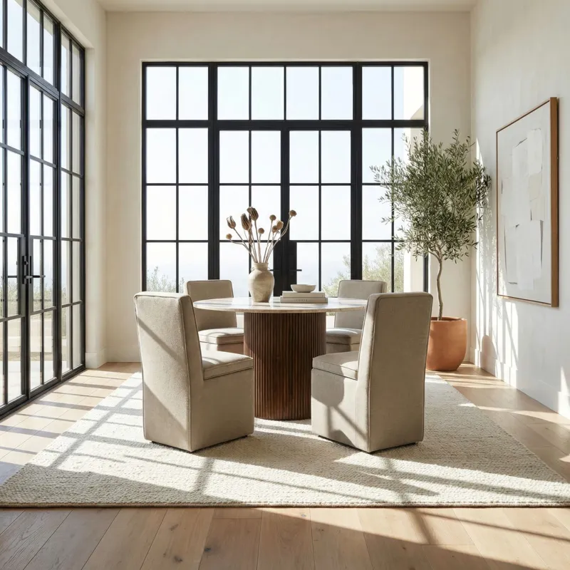 Accent Dining Accent Storage Dining Chair w/ Casters