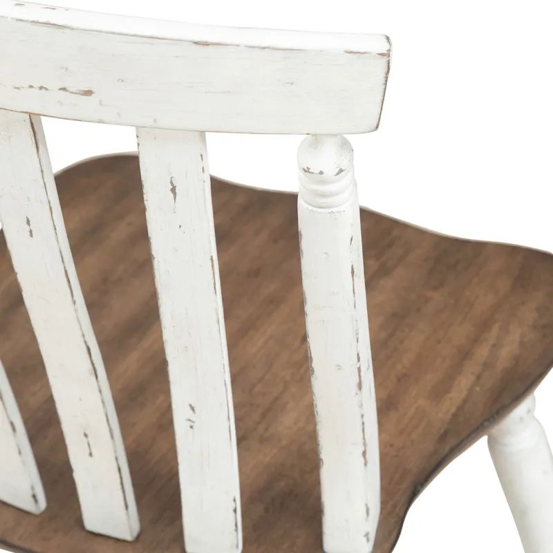 Al Fresco Slat Back Side Chair (RTA)