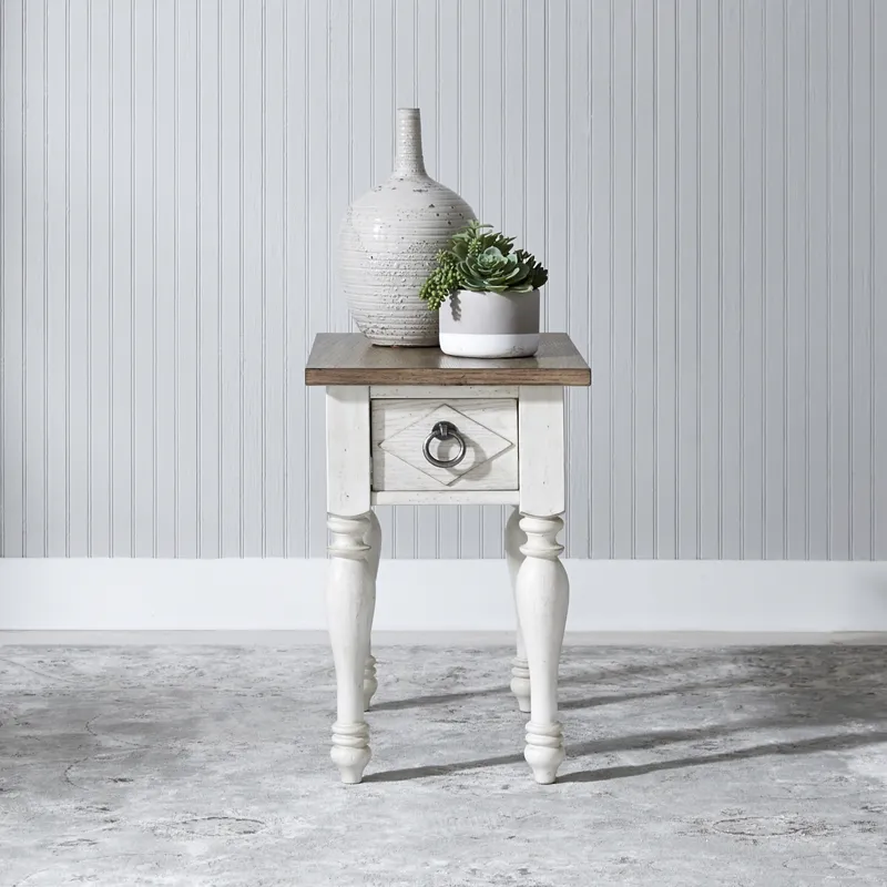 Willow Cottage Chair Side Table