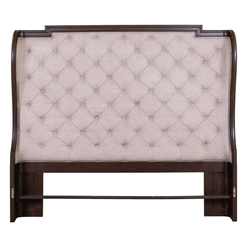 Provence Park Queen Uph Shelter Headboard