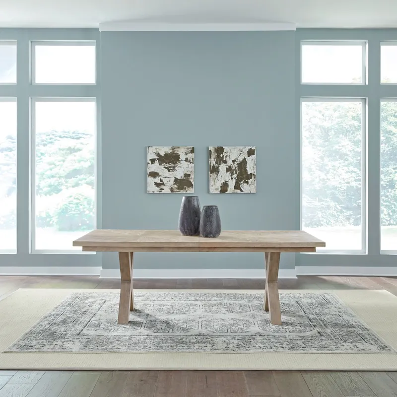 Brentwood Double Pedestal Table Set