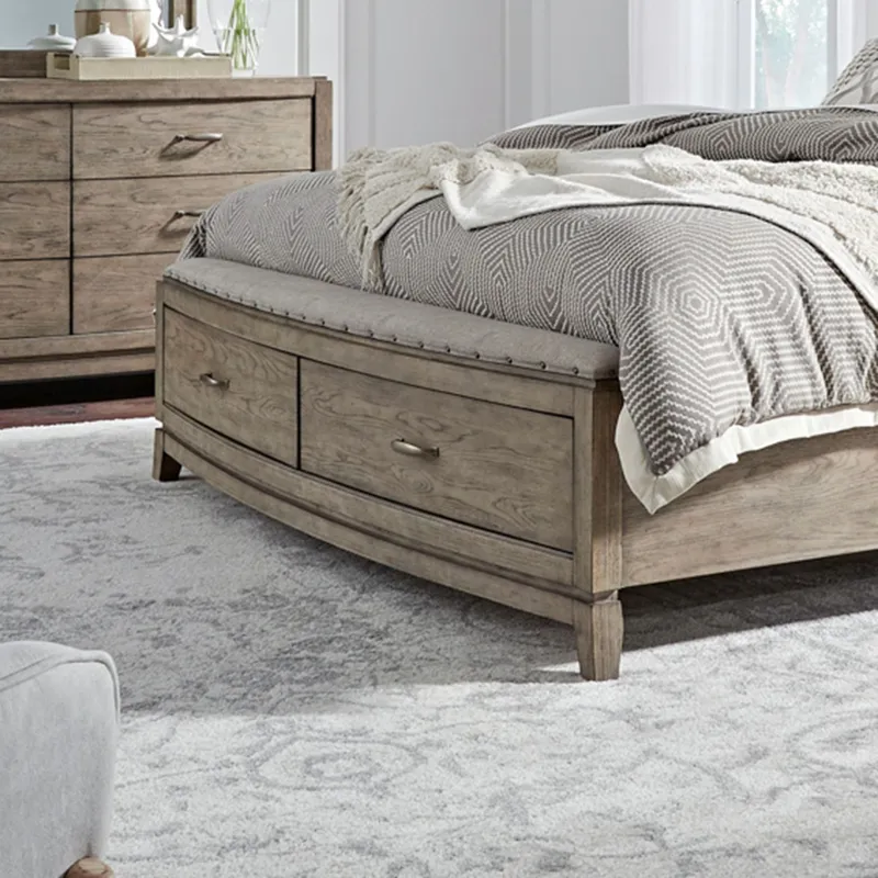 Avalon Cal King Storage Footboard w/ Slatroll