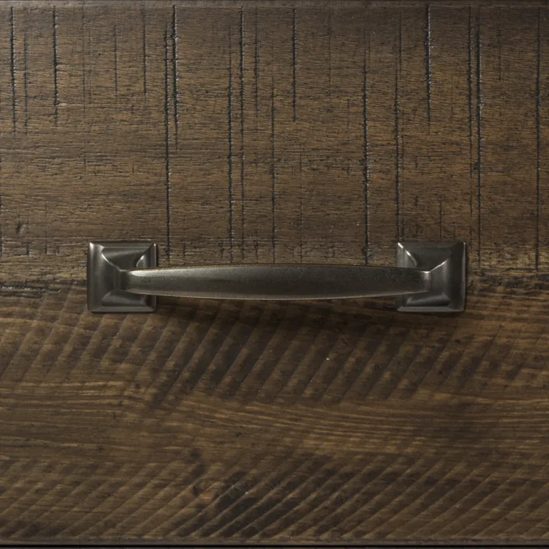 Catawba Hills King California Poster Bed, Dresser & Mirror, Chest, Night Stand