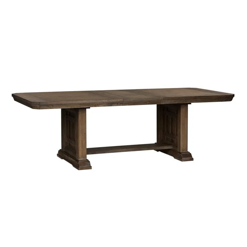 Opt 7 Piece Trestle Table Set